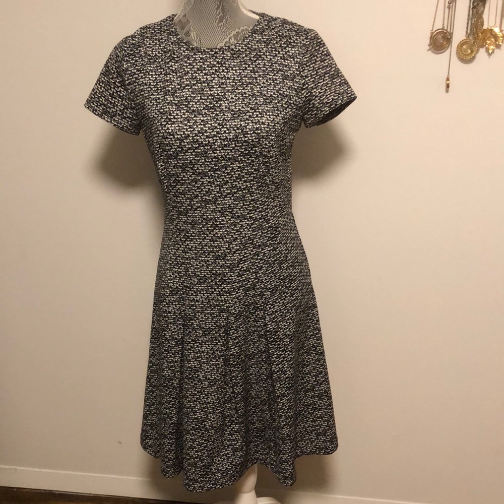 Michael by Michael Kors Black and White Dress